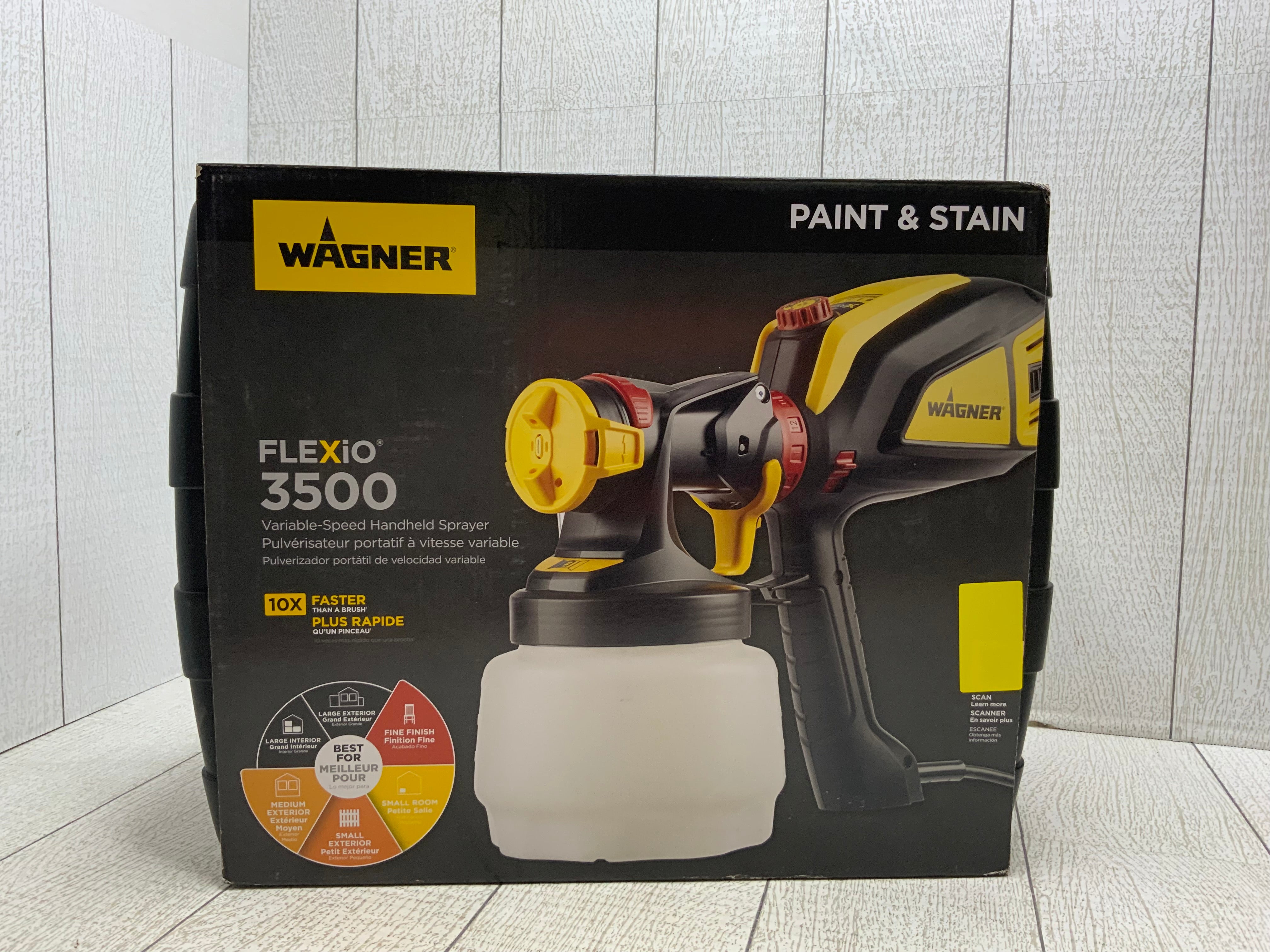 Wagner Flexio 3500 Handheld HVLP Paint Sprayer (8064231014638)
